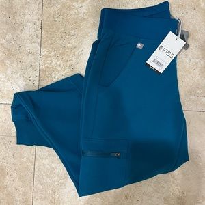 Figs pacific Blue Zamora joggers